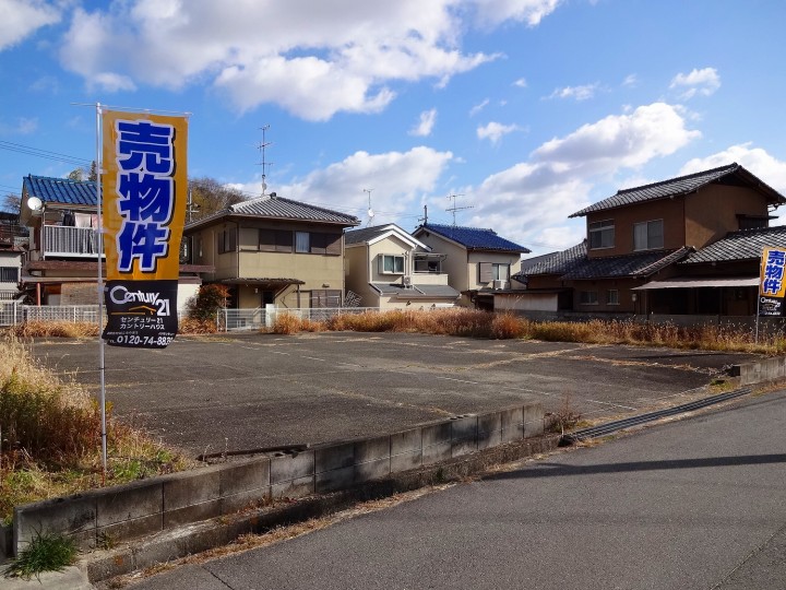 京田辺市薪長尾谷の売土地