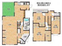 土地約50.11坪・3LDK+S（納戸）