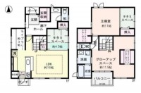 土地約52.99坪・2008年4月建築・南側庭有