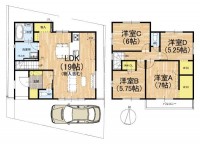 土地約30.11坪・4LDK
