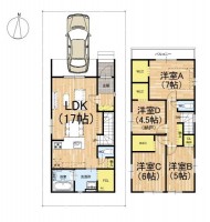 土地約30.47坪・3SLDK